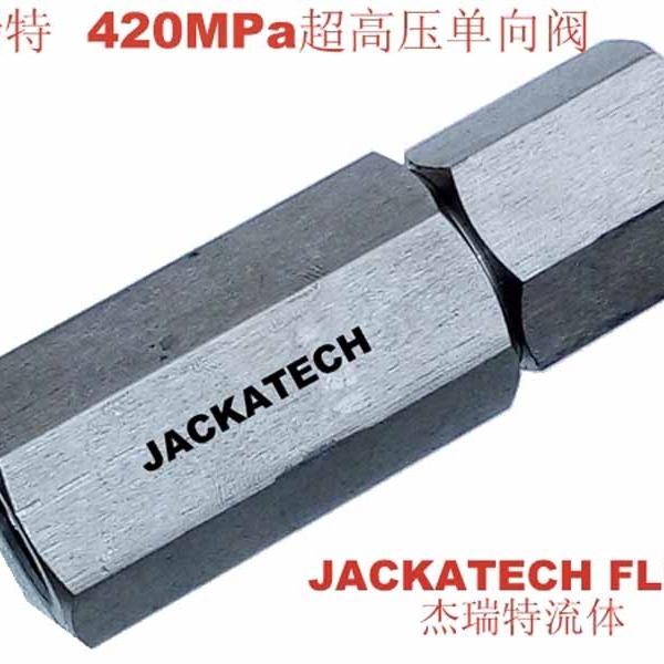 杰瑞特JCV420不銹鋼超高壓單向閥