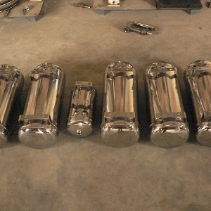 15L不銹鋼壓力容器 微型壓力容器 微型儲氣罐 氣動增壓泵儲氣罐