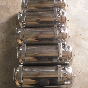 15L不銹鋼壓力容器 微型壓力容器 微型儲氣罐 氣動增壓泵儲氣罐